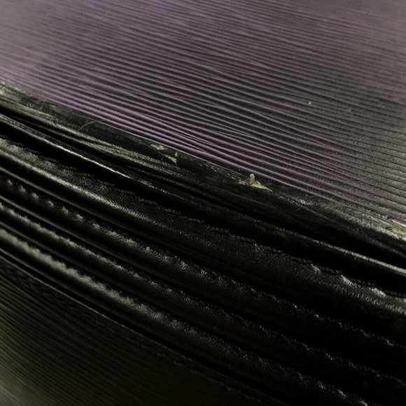 Authentic LOUIS VUITTON M48012 Epi Nice 2WAY vanity bag Shoulder - Picture 7 of 12